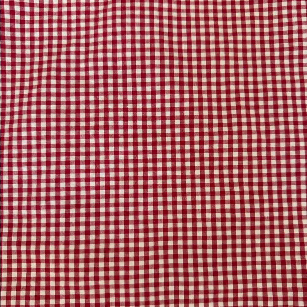 Pottery Barn Kids Red Gingham Duvet Cover EUC Classic Farmhouse